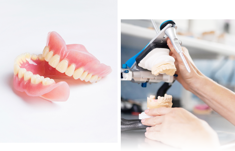 歯科医師・専属歯科技工士の連携でオーダーメイドの快適な義歯づくり